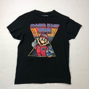 MARIO KART TSHIRT NINTENDO 1992 VINTAGE DESIGN T SHIRT SIZE M